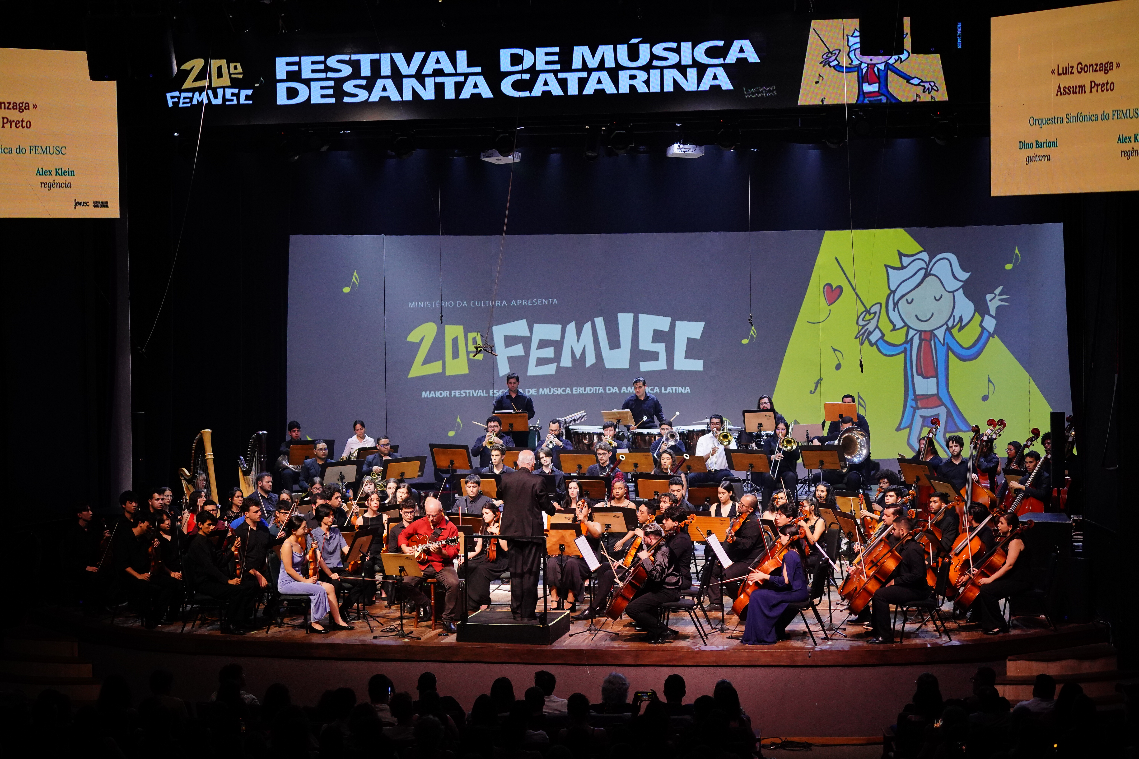 Femusc celebra 21 anos com mais de 200 concertos gratuitos e homenageia os 150 anos de Jaraguá do Sul